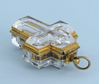 Early Rock Crystal Crucifix Watch