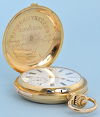 Gold Minute Repeater with Russian Coat of Arms