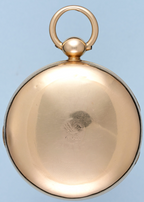 Gold Pocket Chronometer by Barwise