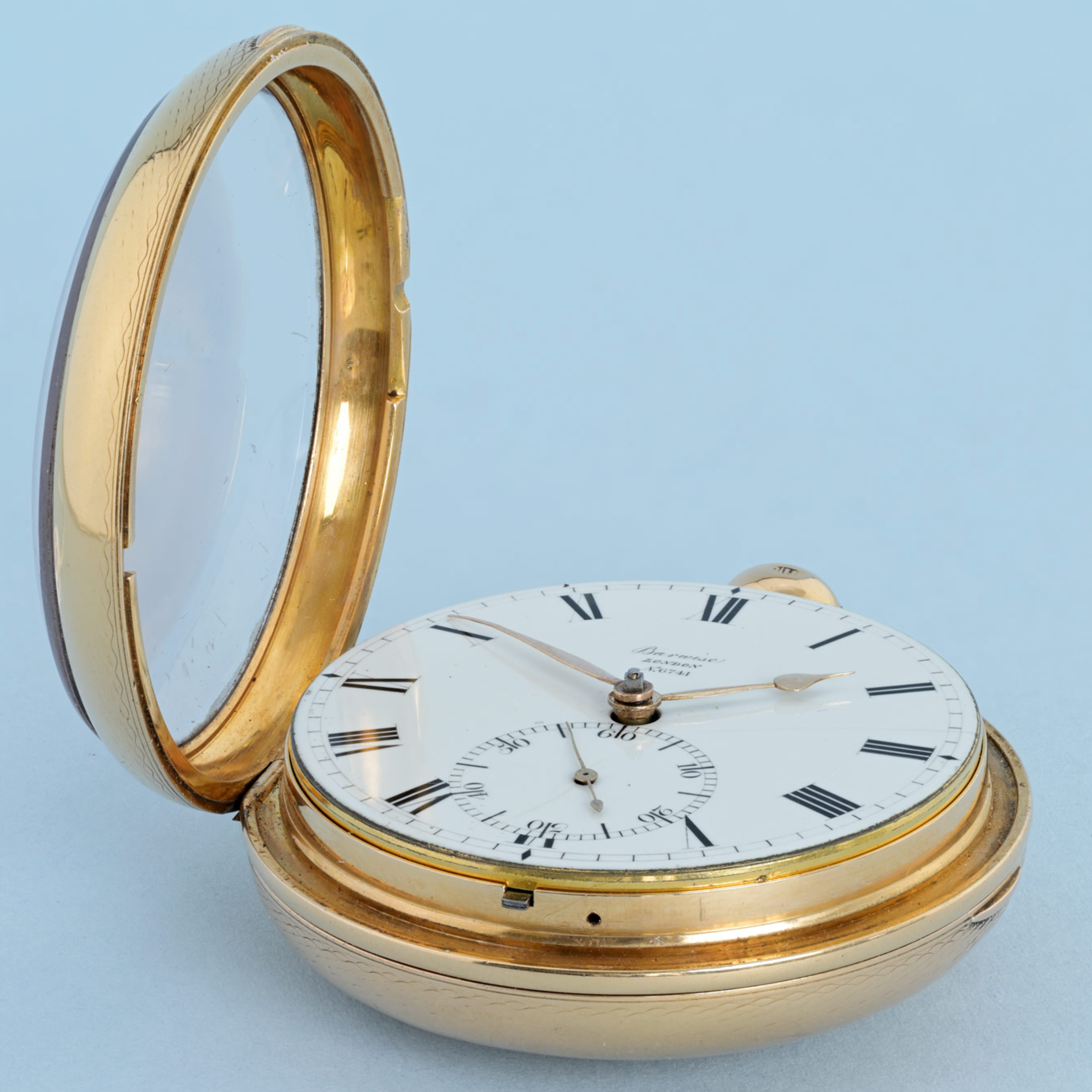 Gold Pocket Chronometer by Barwise