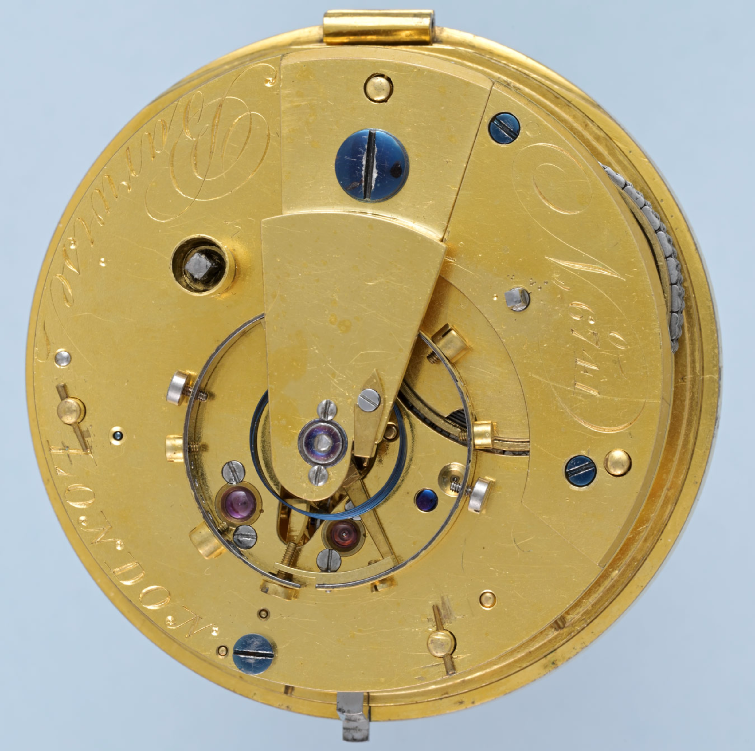 Gold Pocket Chronometer by Barwise