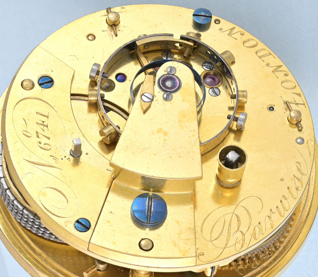 Gold Pocket Chronometer by Barwise