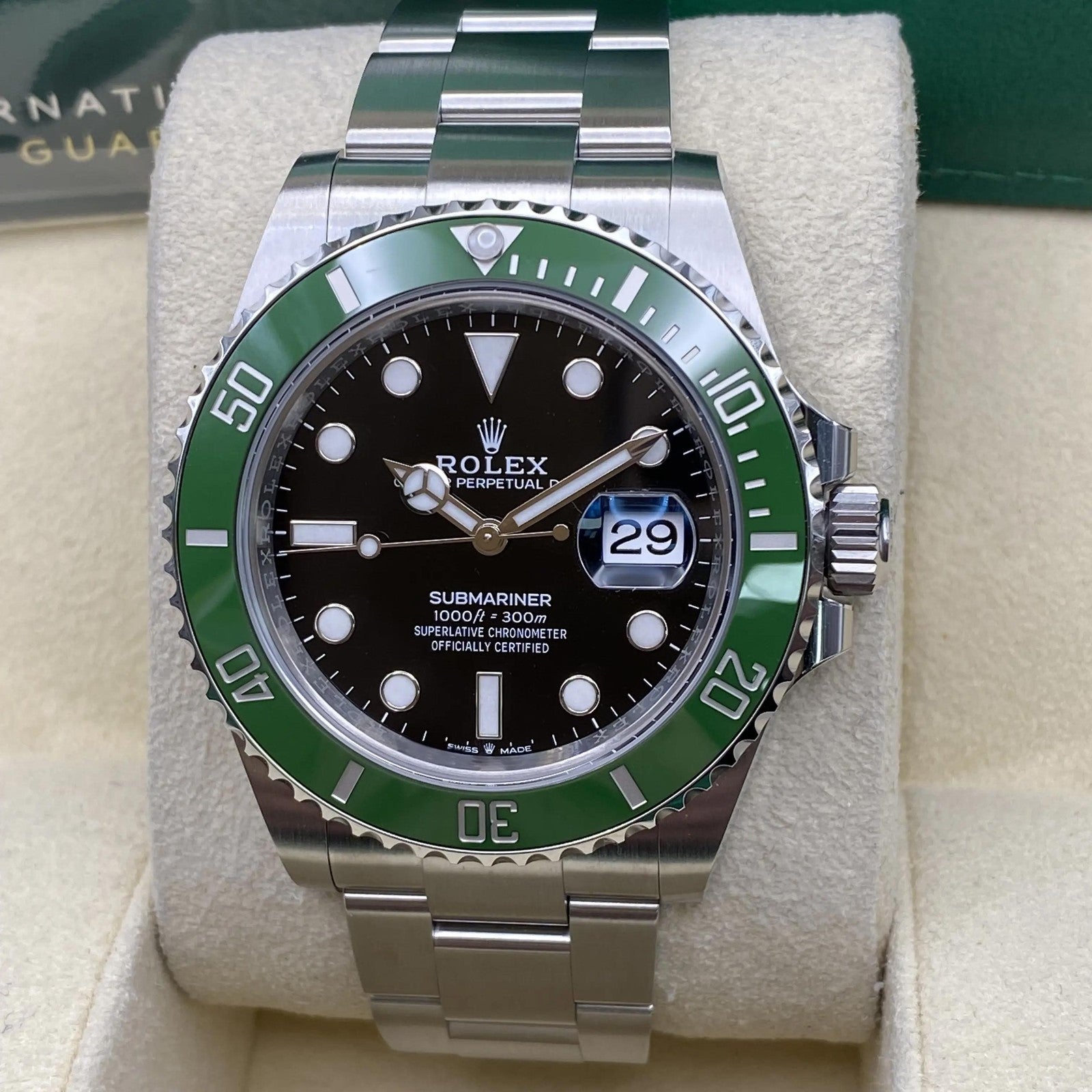 Rolex 126610LV Starbucks